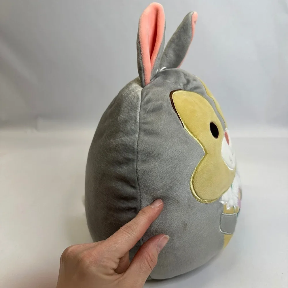 Disney Squishmallows Thumper Easter Bunny Plush 8 inch Kellytoy Bambi Rabbit NWT